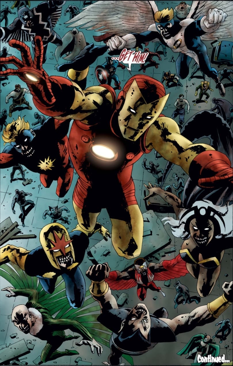 Marvel zombies iron man ricbooks