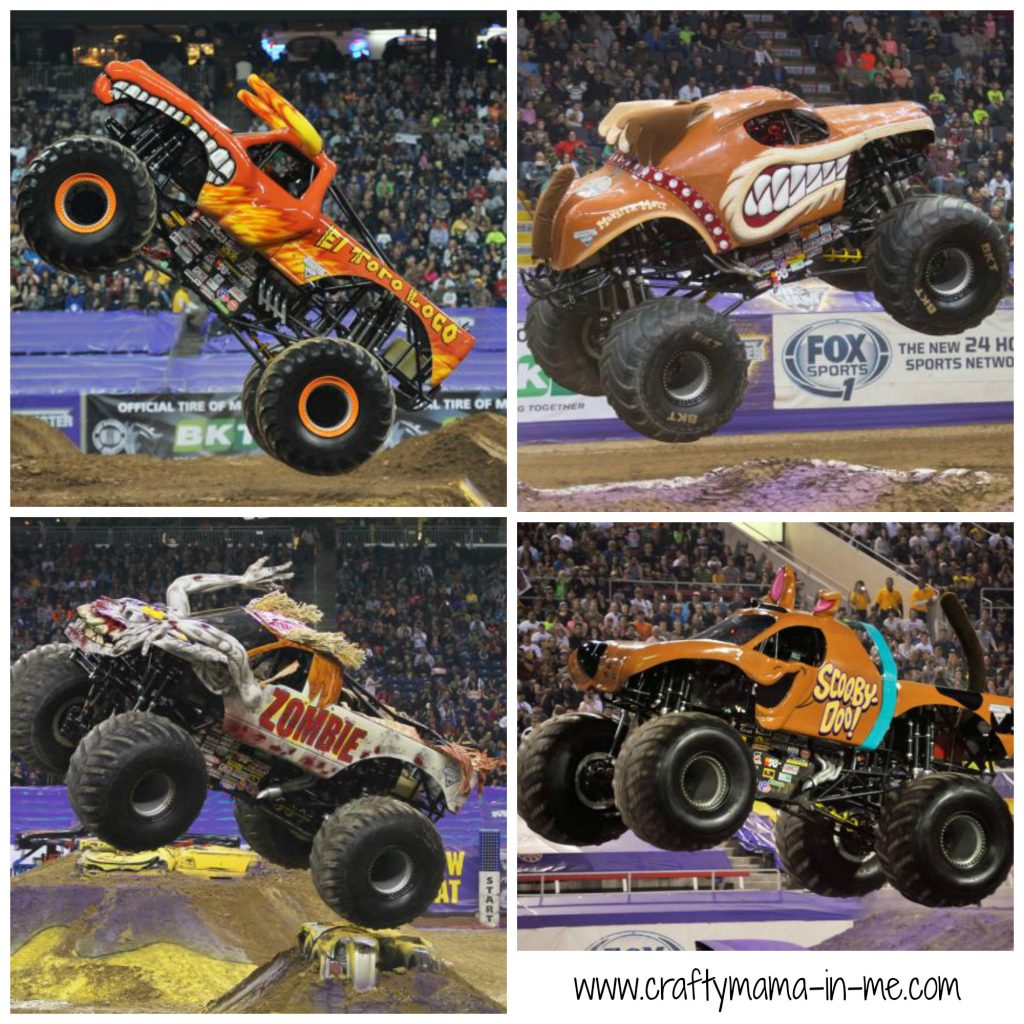 Monster jam es to bangor me