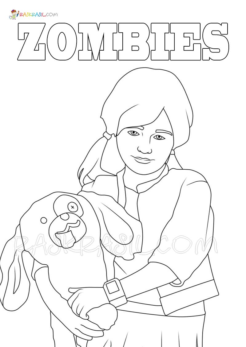 Disney zombies coloring pages printable in the year check it out now zombie disney coloring pages zombie