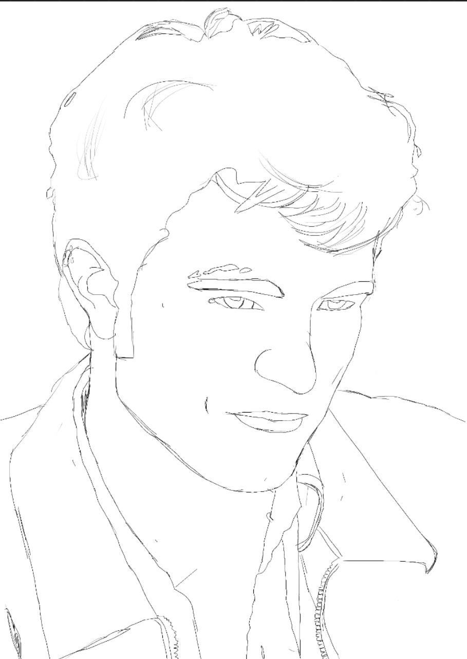 I drew robert pattinson rrobertpattinson
