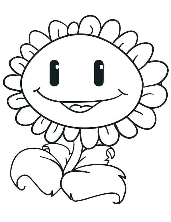 Plants vs zombies coloring pages all parts