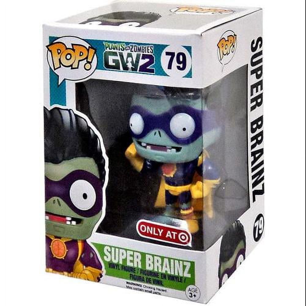 Plants vs zombies funko pop games super brainz vinyl figure