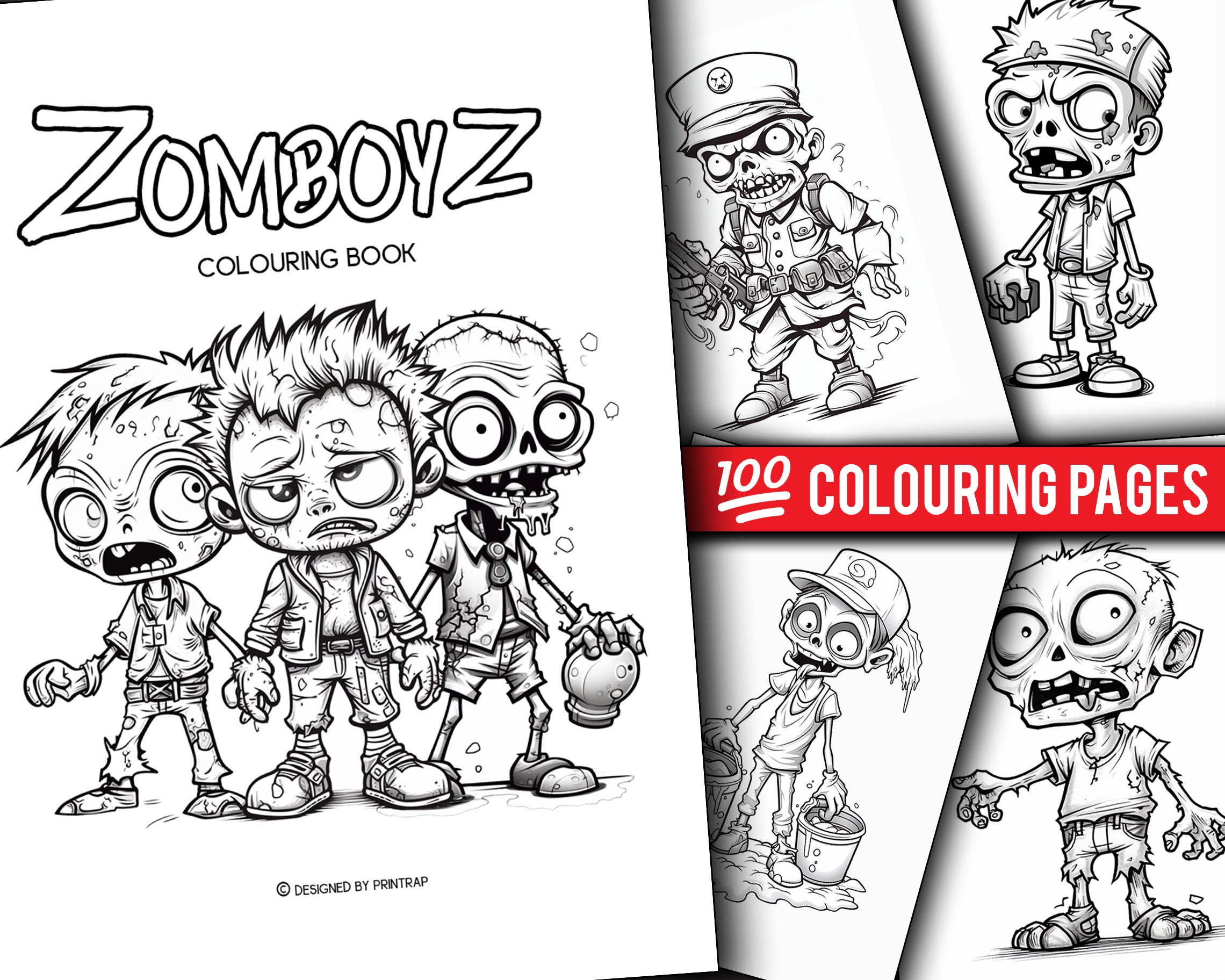 Zombie coloring