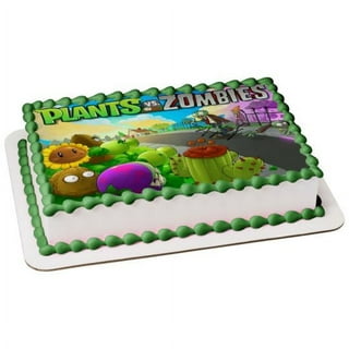 Plants versus zombies cake