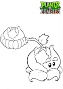 Plants vs zombies coloring pages free coloring pages