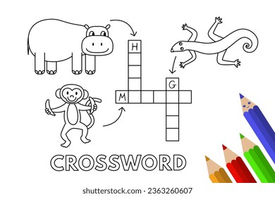 Animal crossword images stock photos d objects vectors