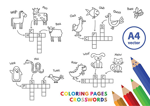 Funny animals coloring book png transparent images free download vector files