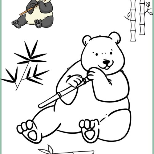 Zoo animals coloring pages made by teachers
