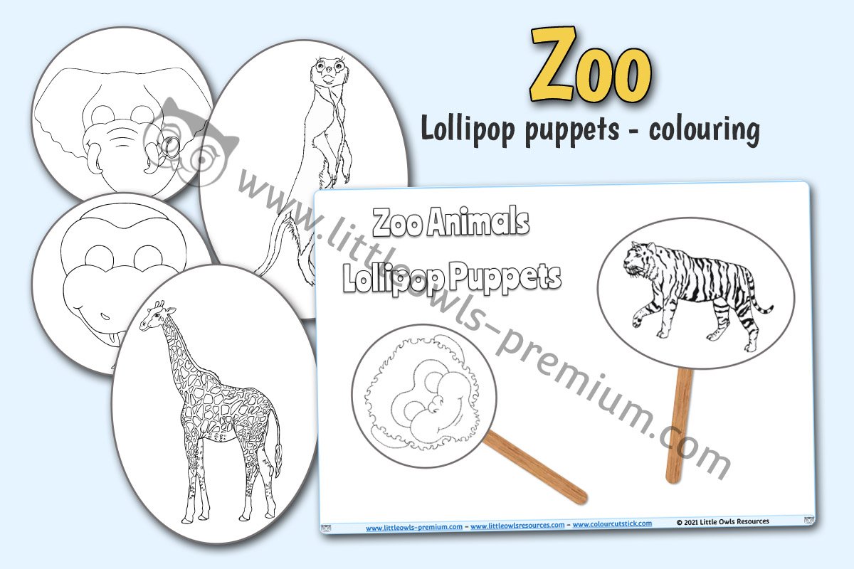 Free and premium zoo animals early years eyfs editable printable resources activities â little owls resources