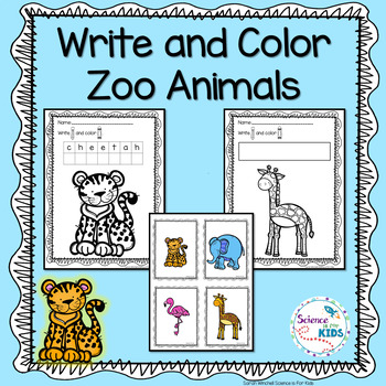 Zoo animals coloring pages worksheets phonemic awareness preschool kindergarten