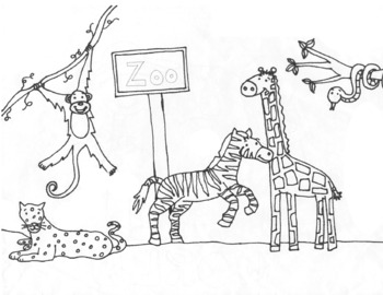Childrens coloring page