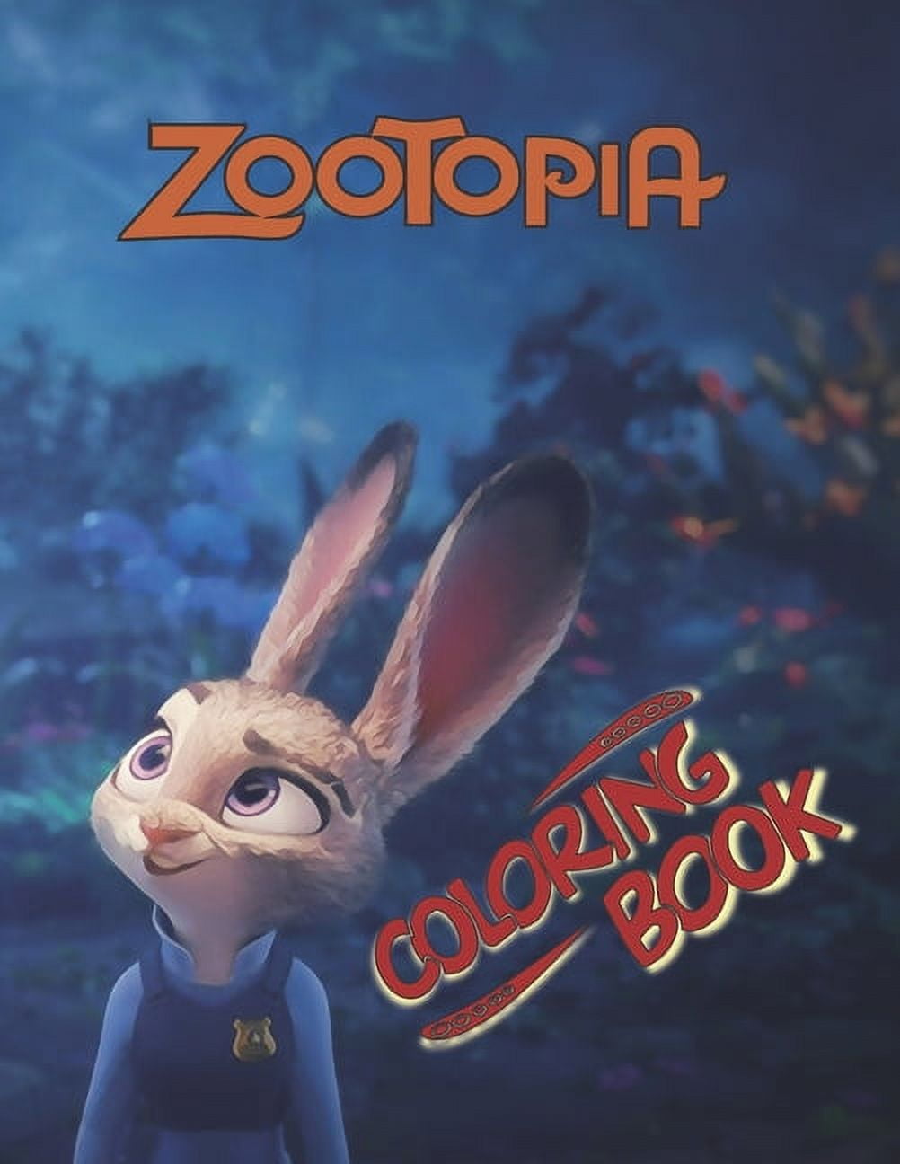 Zootopia coloring book illustrations great coloring book teenagers tweens older kids boys girls toddlers kids with large size a paperback
