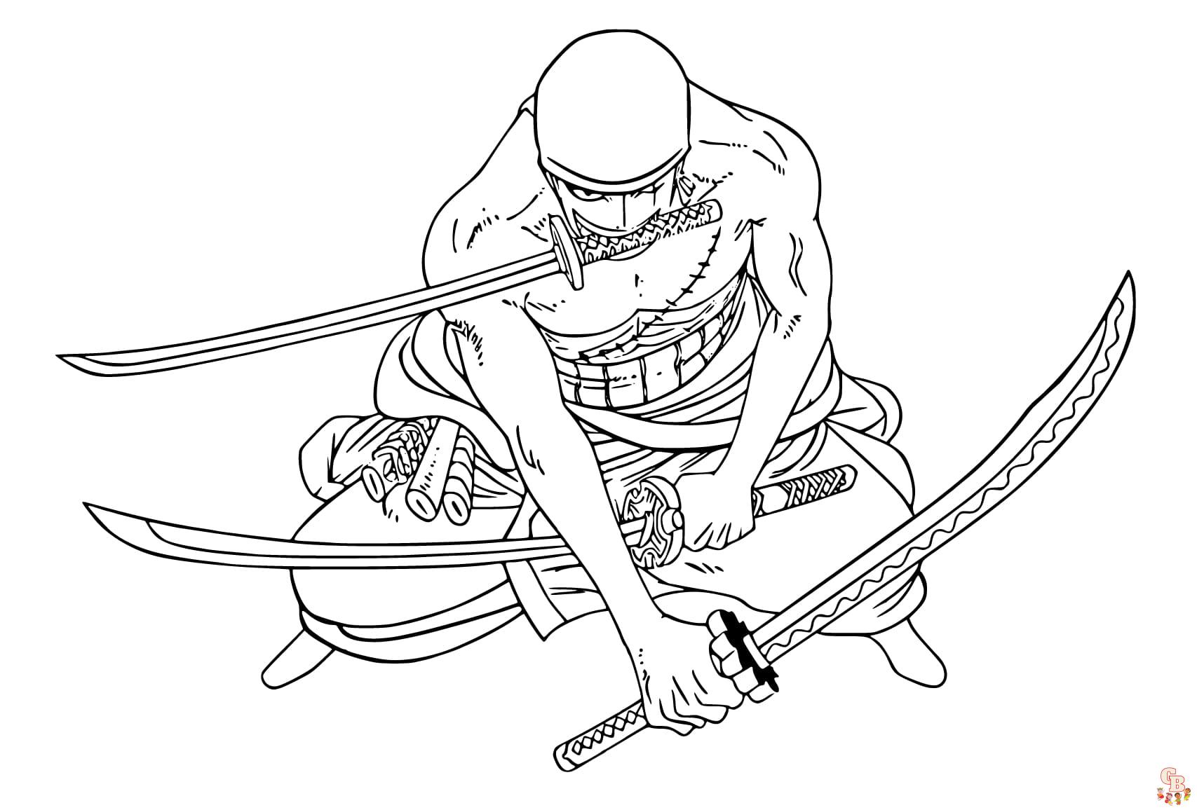Explore the world of one piece with free printable coloring pages
