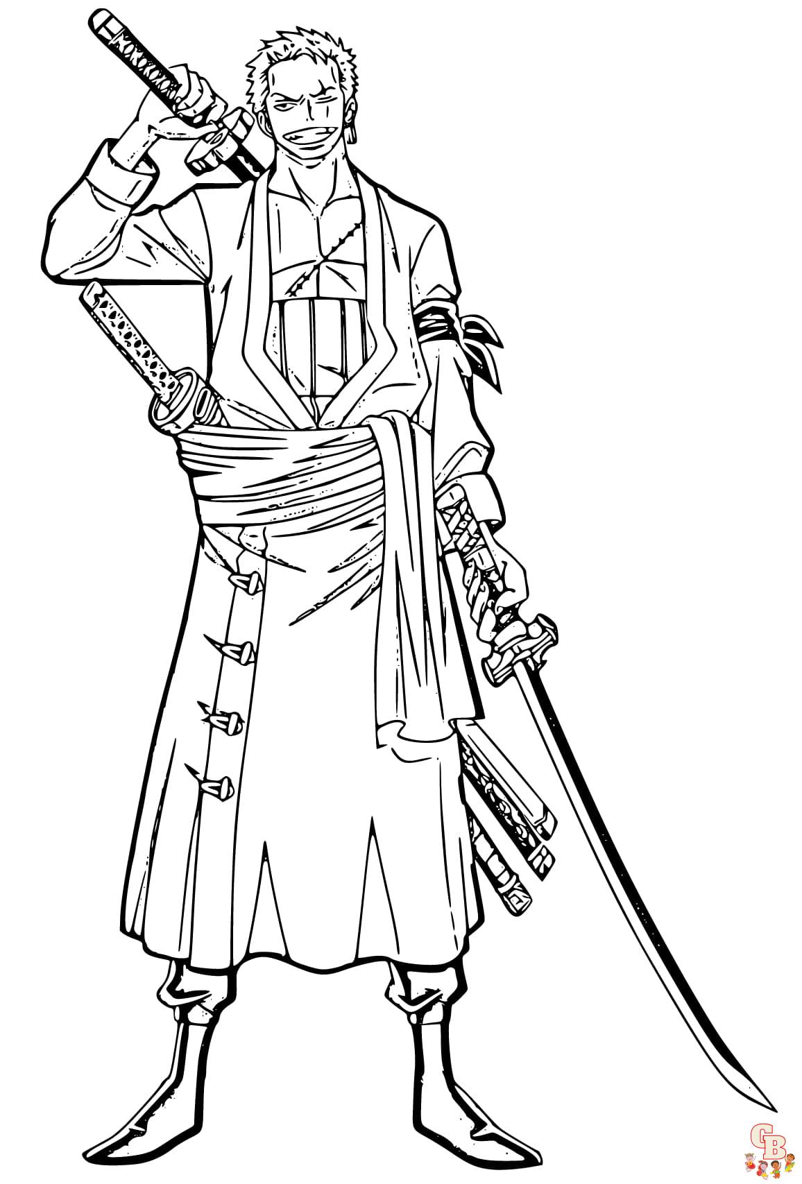 Explore the world of one piece with free printable coloring pages