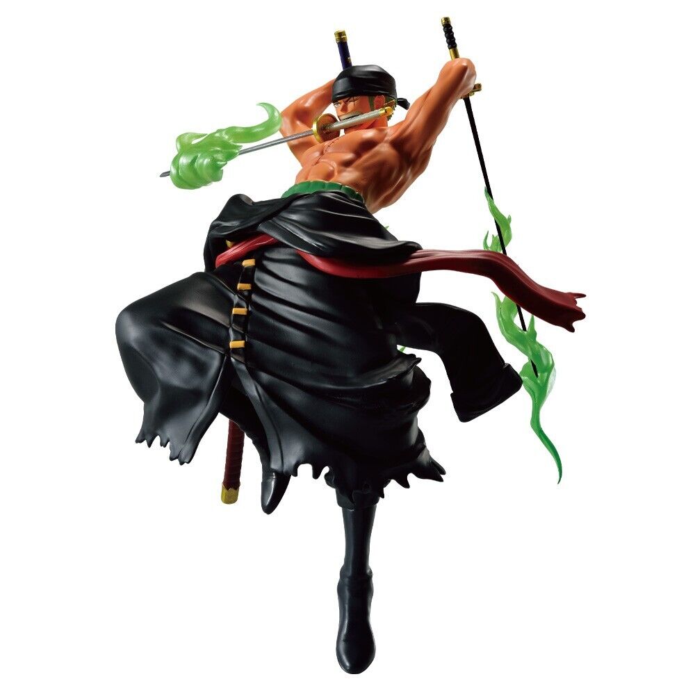 Ichiban kuji one piece roronoa zoro double wing battle figure last one color ver