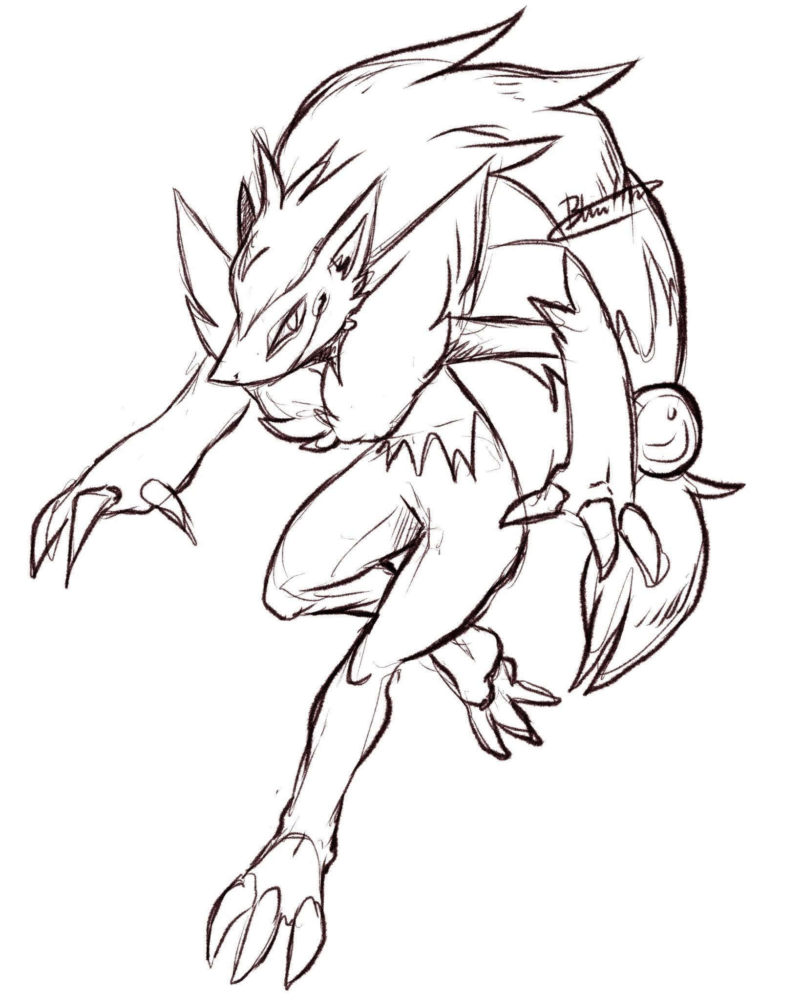 Tricky fox rzoroark