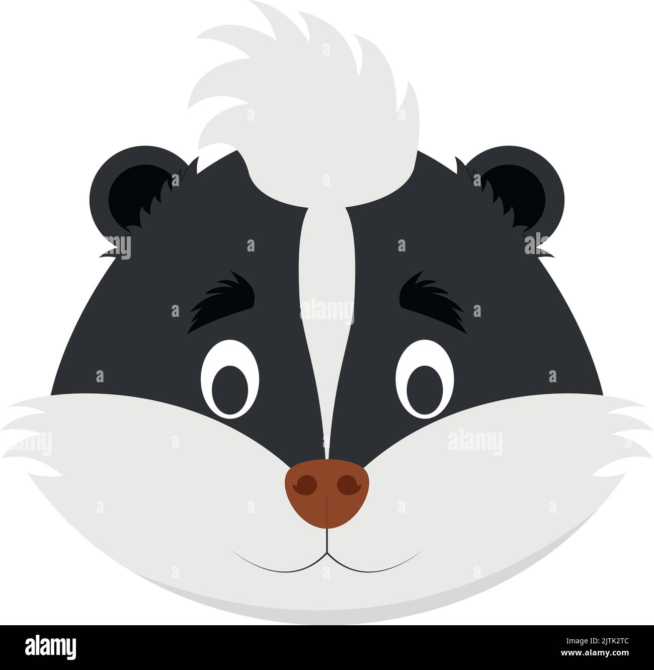 Skunk drawing hi
