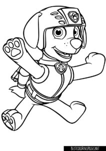 Paw patrol coloring pages
