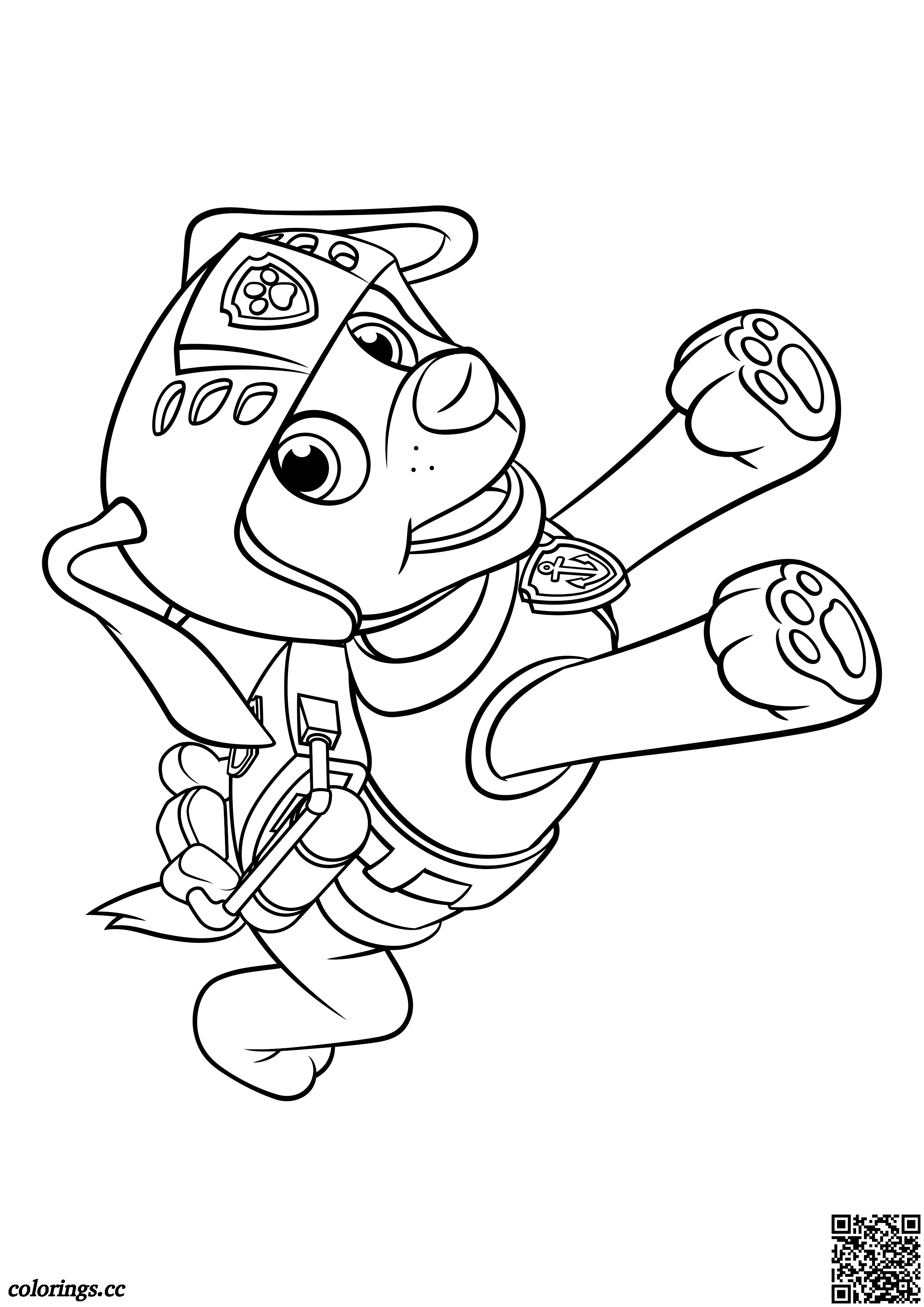 Zuma coloring pages paw patrol coloring pages