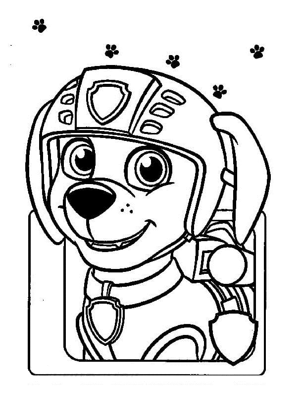 Zuma paw patrol coloring pages