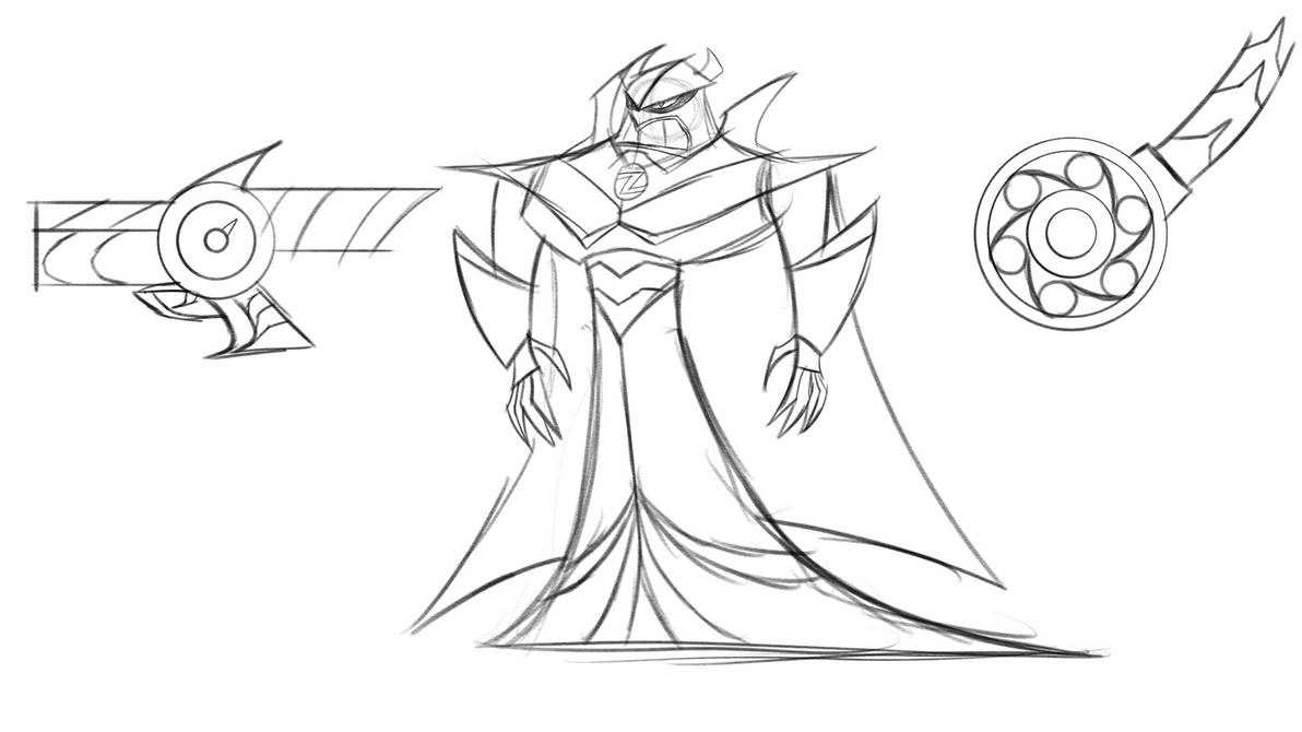 Evil emperor zurg by benallen on