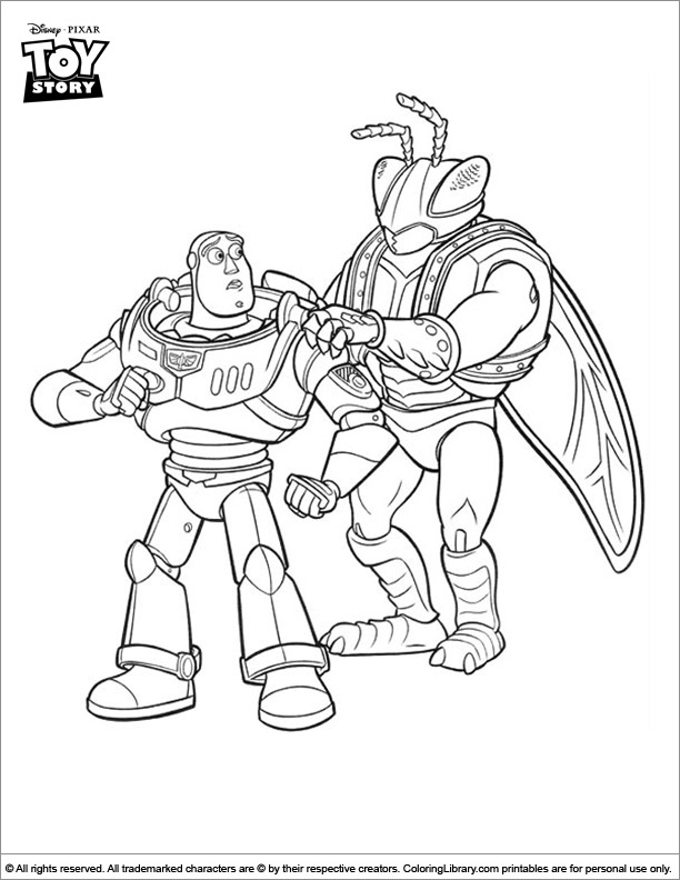 Colouring sheet for children